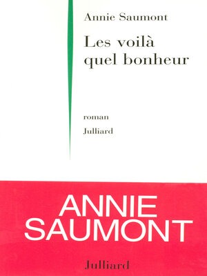 cover image of Les voilà quel bonheur